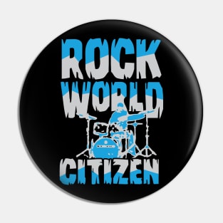 Rock World Citizen Pin