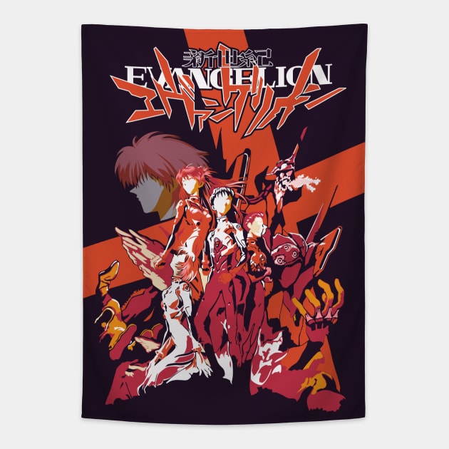 Evangelion tapestry top