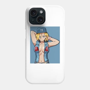 Texas Android 18 Phone Case