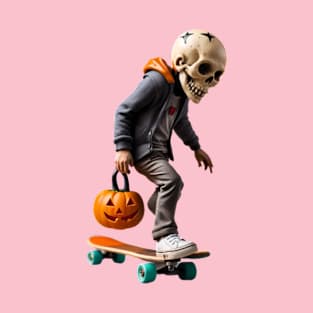 Halloween Skateboarding 5 T-Shirt