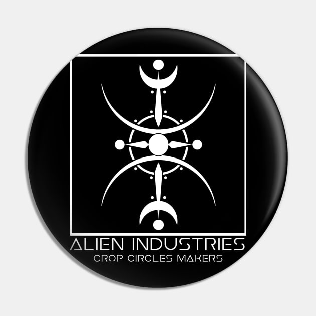 Alien Industries; Crop Circles Makers 006 Pin by Meca-artwork