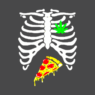 Pizza pot leaf T-Shirt