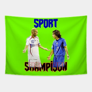 sport shampiyon Tapestry