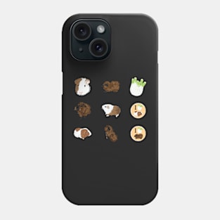 Guinea Pigs! II - Magnet and Sticker Set Phone Case