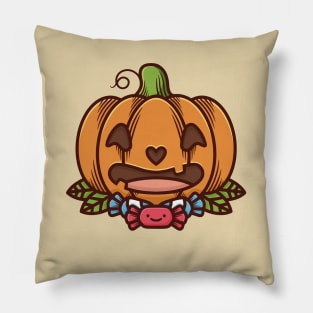 Cute Halloween Pumpkin Pillow