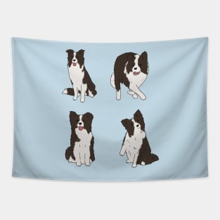 border collie pack Tapestry