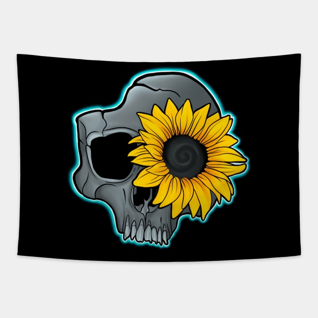 Sunflower Tapestry by Inkoholic