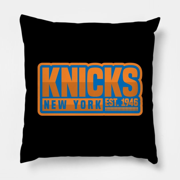 New York Knicks 02 Pillow by yasminkul