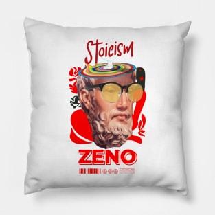 Zeno Of Closium Pillow