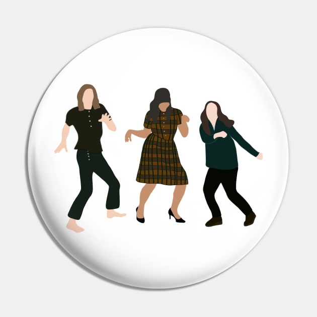 Klaus, Allison, and Vanya Dancing Pin by RockyCreekArt