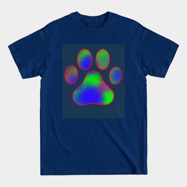 Discover pawprint pretty - Pawprint Art - T-Shirt