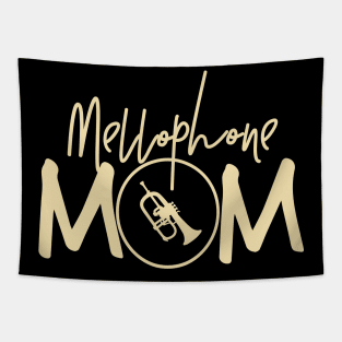 Marching Band - Funny Mellophone Mom Gift Tapestry