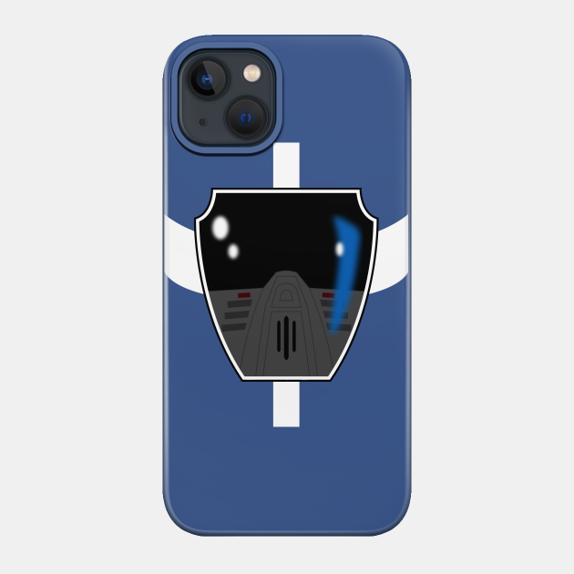 Lightspeed Rescue Blue Ranger Visor - Power Rangers - Phone Case