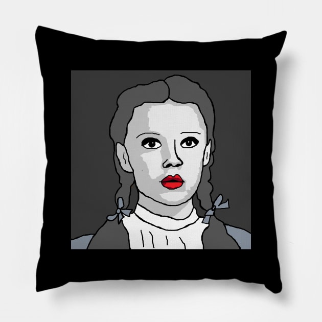 Dorothy Gale Pillow by DeliciousAmbiguity