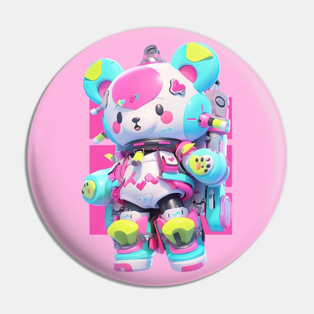 AKBLM - HYPERPOP MECHA メカ MOBILE SUIT KUMA | COOL MECHA ANIME FASHION Pin by AKBLM