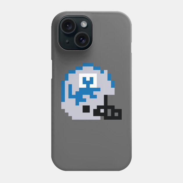 8 Bit Detroit Lions Helmet Phone Case by N8I