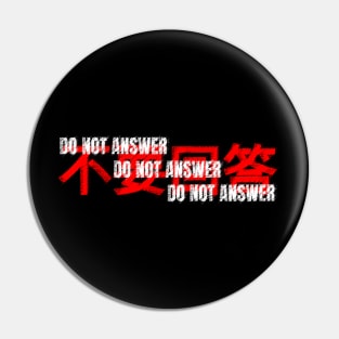 DO NOT ANSWER - 3 BODY PROBLEM Pin