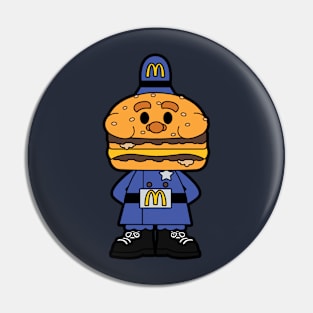 Officer Big Mac Pin