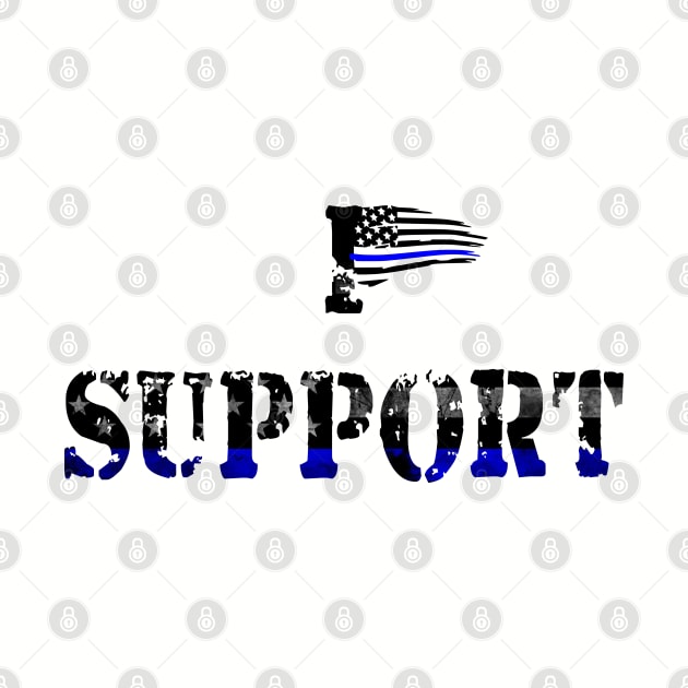I Support (Law Enforcement) by PlanetJoe