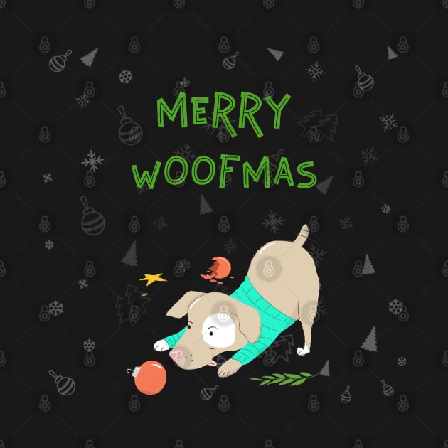 Merry Woofmas Variation 2 by MidnightSky07