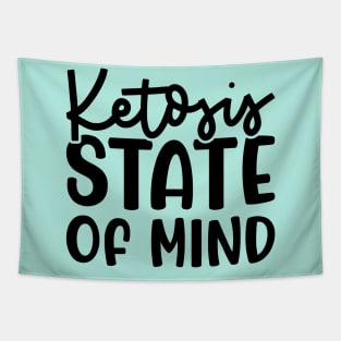 Ketosis State Of Mind Keto Fitness Funny Tapestry