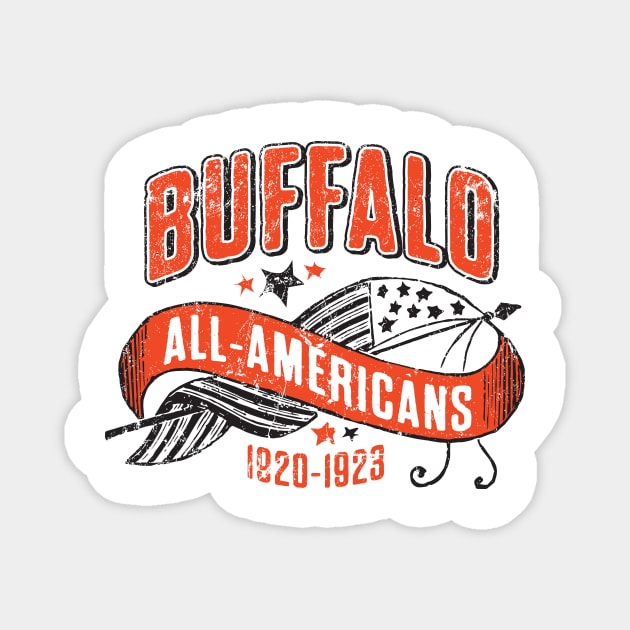 Buffalo All-Stars Magnet by MindsparkCreative