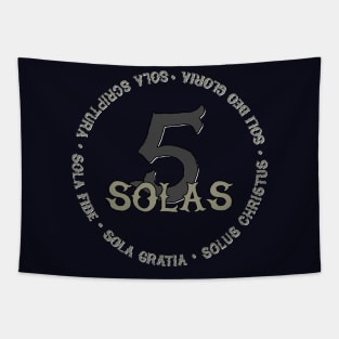 5 Solas found in Reformed Theology Tapestry