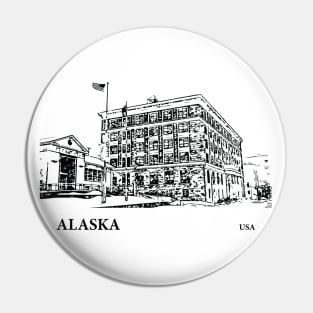 Alaska USA Pin