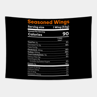 Seasoned Wings Nutrition Tapestry