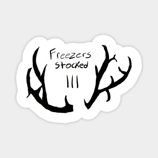 Deer Freezers Stocked Magnet