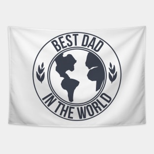 Best Dad In The World Tapestry