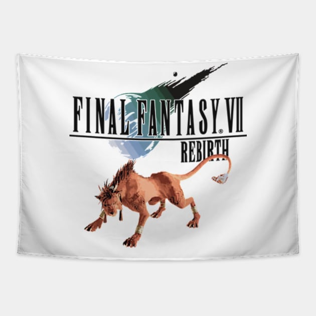 Final Fantasy VII Rebirth Red XIII Tapestry by moreirapod