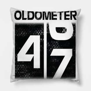 Oldometer Happy Birthday 47 Years Old Was Born In 1973 To Me You Papa Dad Mom Brother Son Husband Pillow