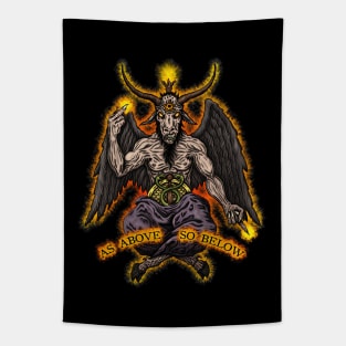 Baphomet - Azhmodai 2018 Tapestry