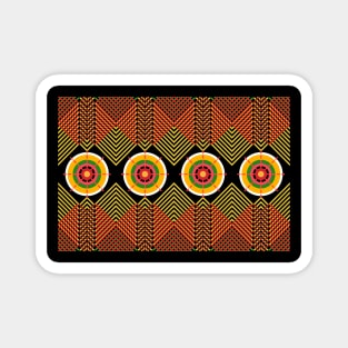 beautiful fabric pattern Magnet