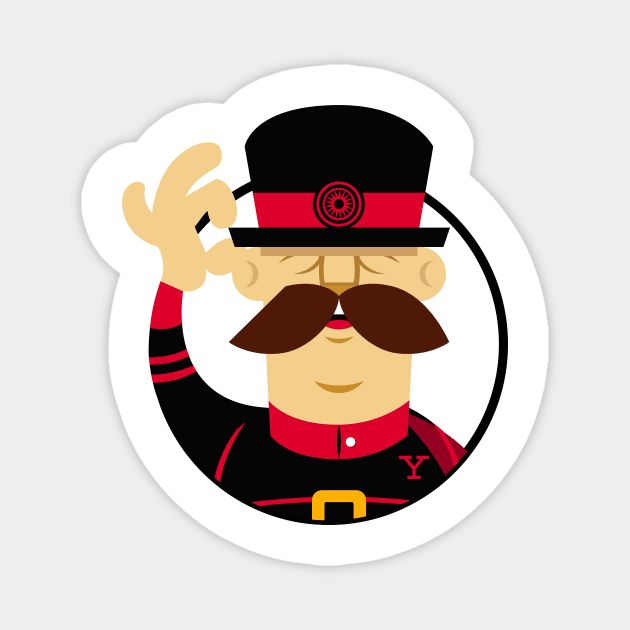 Yeoman Magnet by hipstuff