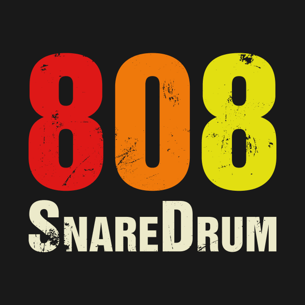 TR 808 Legendary Drum Machine Snare Drum by melostore