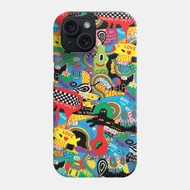 Alien Invasion Phone Case by saif