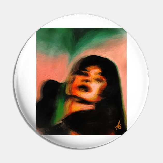 Blurred portrait Pin by andjicu