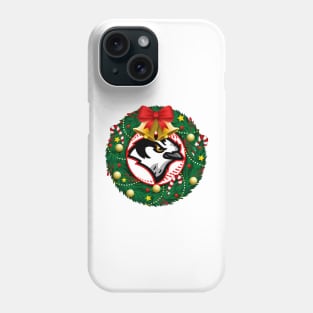 Christmas Wreath Jay Phone Case