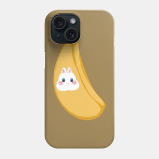 Rabbit Head inside Banana _ Bunniesmee Phone Case