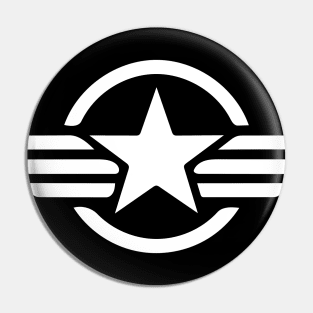 White Star Wings Pin