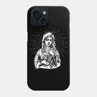 Virgin Mary, religion. Phone Case