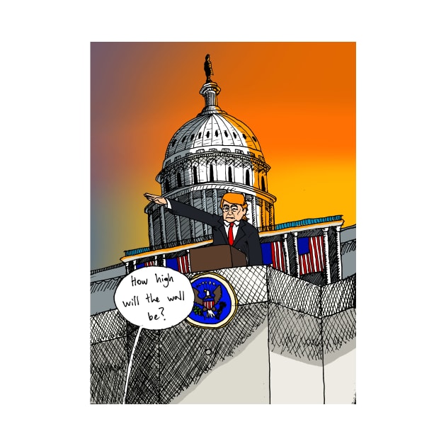 Trump Inauguration by Felipe.Makes.Cartoons