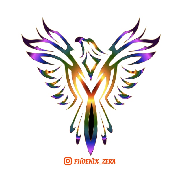 Phoenix_Zera Rainbow Phoenix by phoenix_zera