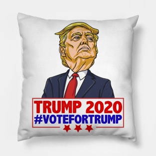 Trump 2020 #VoteForTrump MAGA gift for Anti Democrat Trump Supporters Pillow