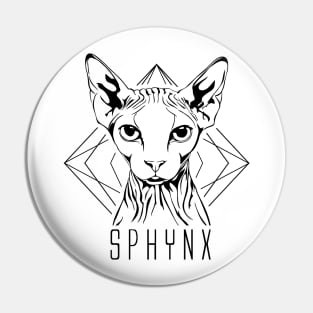 Canadian Sphynx cat portrait cats Pin