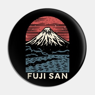 Mount Fuji Japan Travel Pin