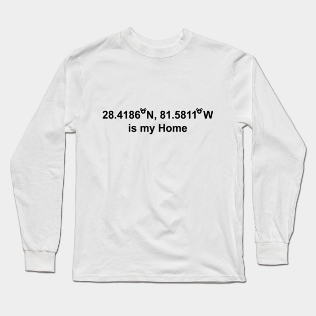 disneyland black long sleeve