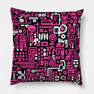 Playful Arena: Whimsical Monster Mates Pillow